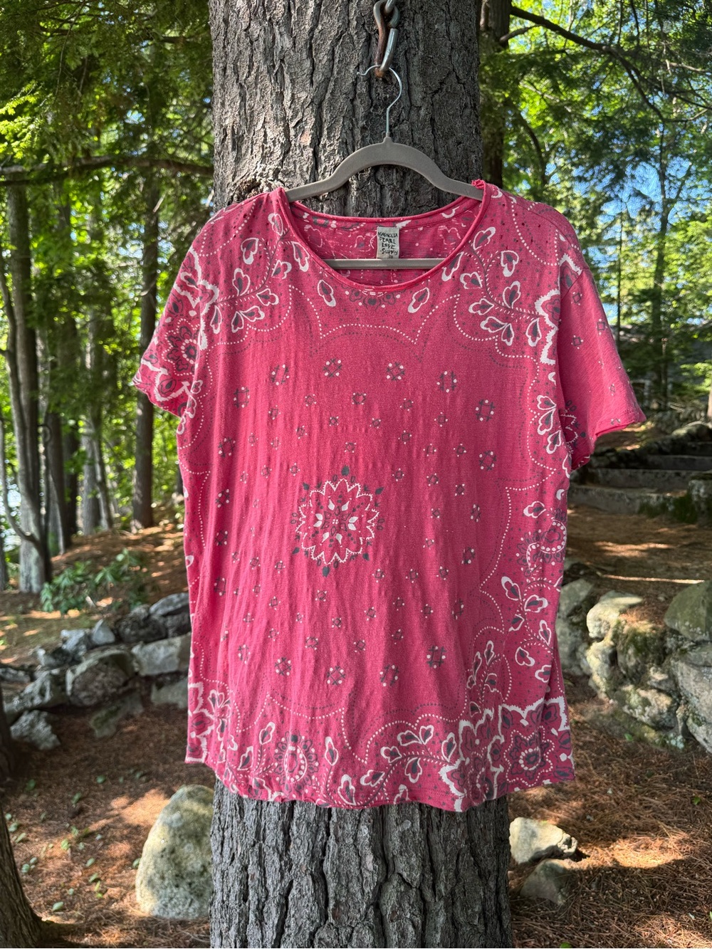 Magnolia Pearl Handkerchief Tee Ranch Hand